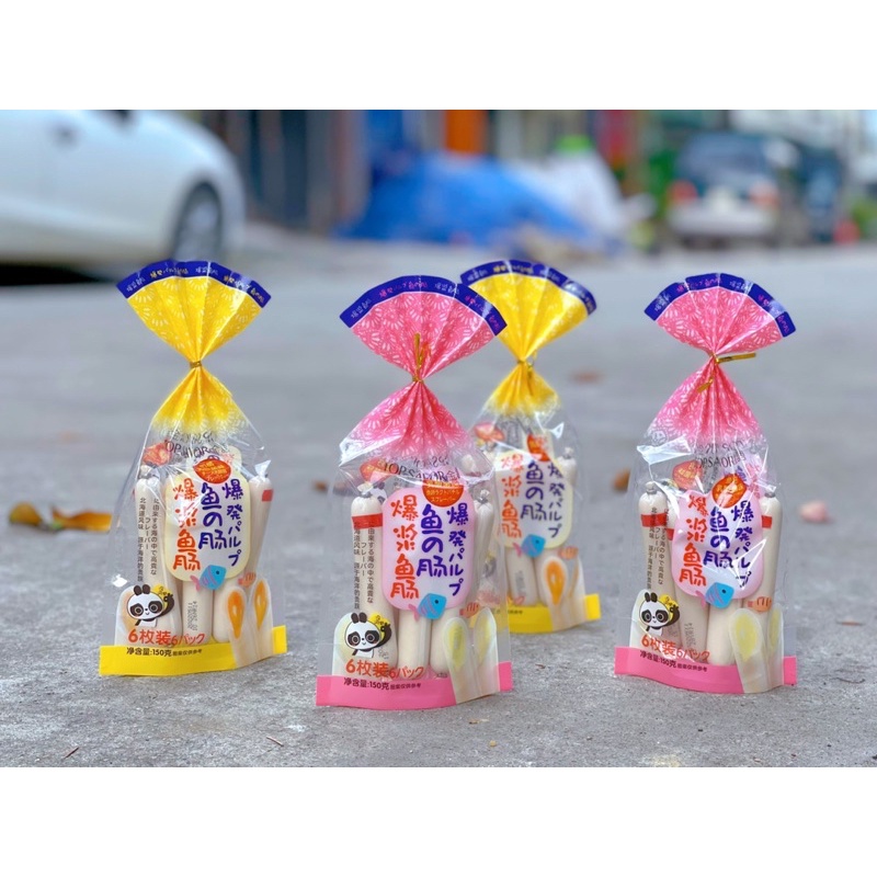 Xúc xích phomai cá tuyết TOP SAVOR 150gam