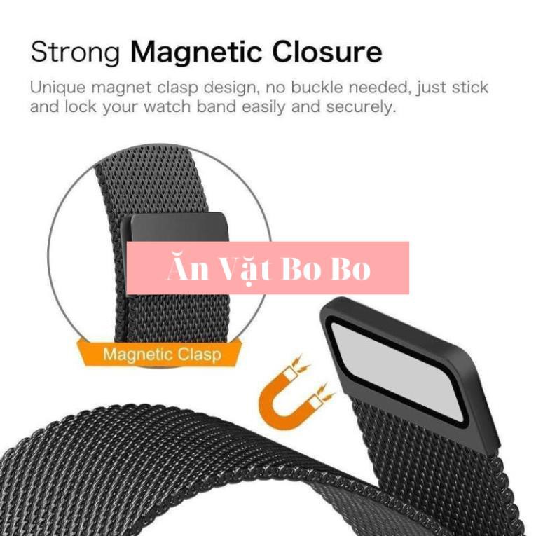 Dây Đeo Thép Không Gỉ Millance Cho Apple Watch Series 1/2/3/4/5/6/SE T500/W26/W46