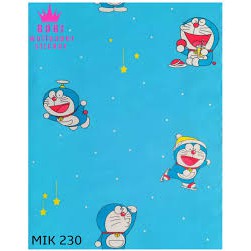 Miếng Dán Tường Trang Trí Phòng Khách / Phòng Ngủ Hình Doraemon Mik-230 100% Chất Lượng Cao Kích Thước 45x5m