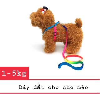 Dây yếm 7 màu cho chó