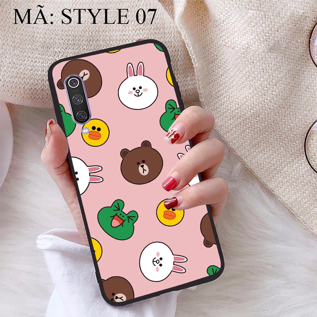 Ốp lưng Xiaomi Mi 9 viền dẻo TPU BST Phong cách