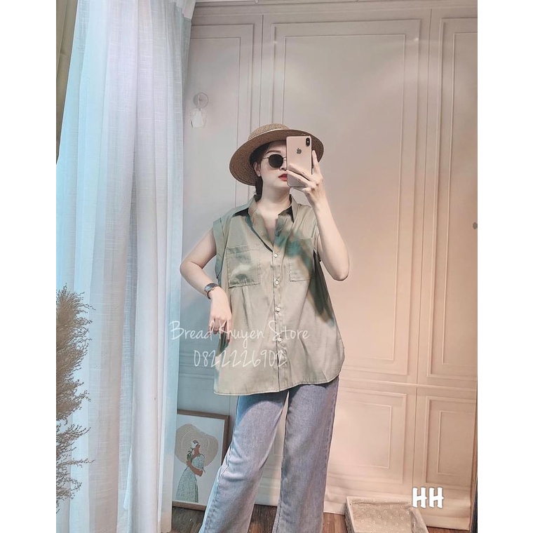 ÁO GU GẤU TRÒN TAY GẬP TÚI NGỰC