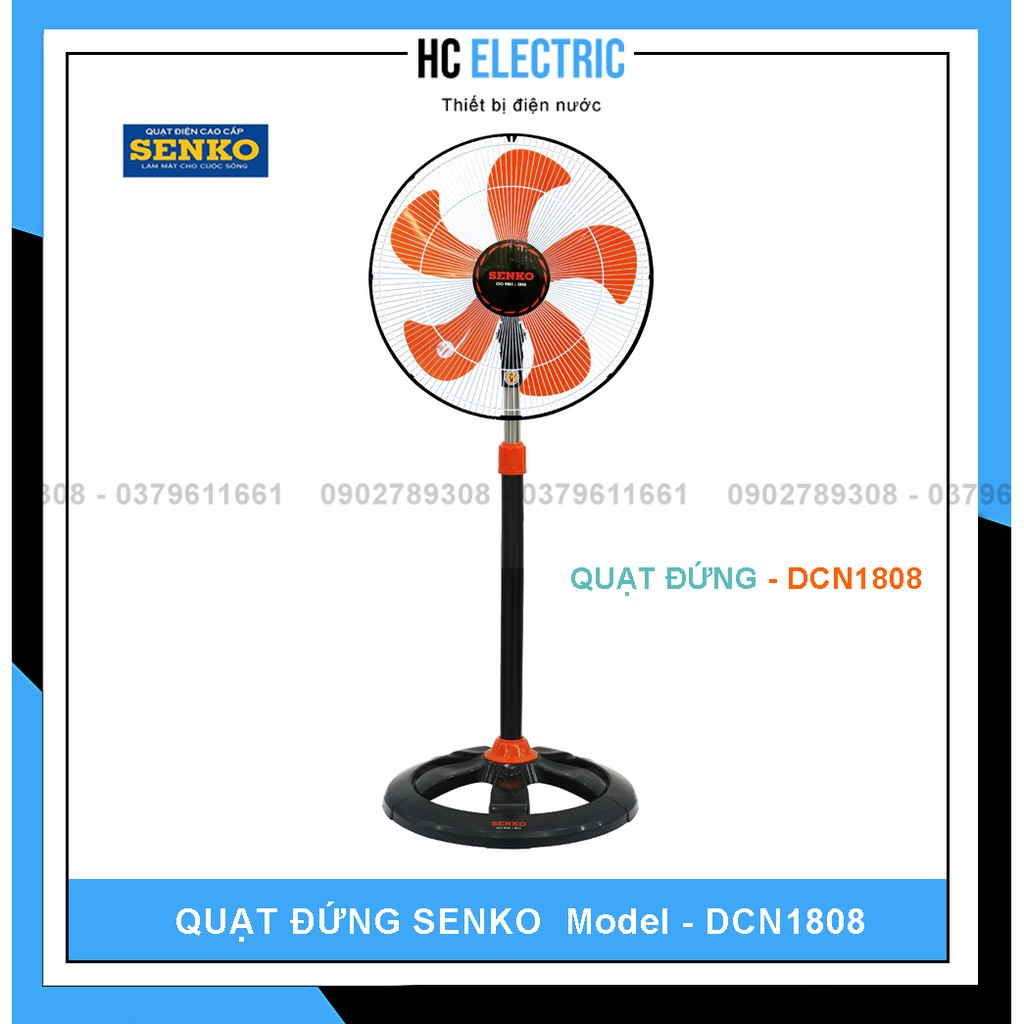 [ RẺ VÔ ĐỊCH ] Quạt Đứng SENKO - Model - DTS107 - DTS1607 - DCN1808 - DCN1806 - DR1608( Bảo hành 2 năm)