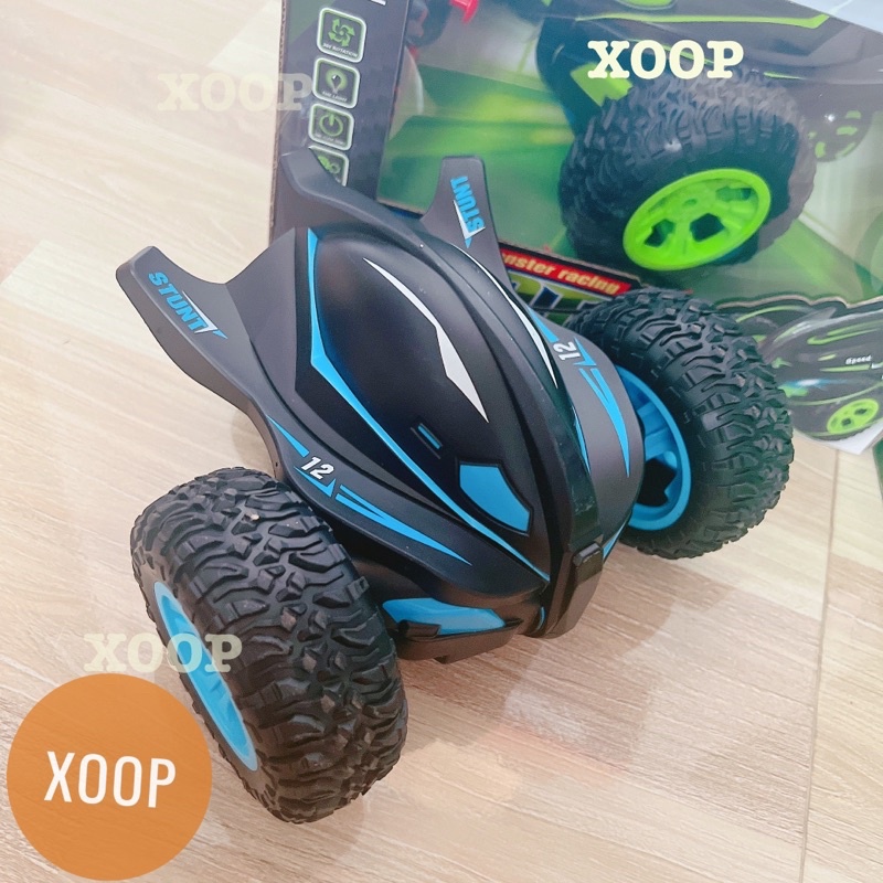 Đồ chơi ! Xe khiển 3 bánh Stunt  xoay 360 độ cho bé từ 3y