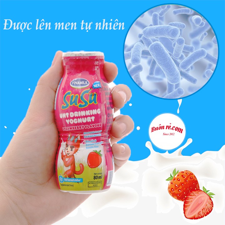 1 thùng sữa susu (48 chai) thơm ngon, bổ dưỡng - Buôn rẻ 01239