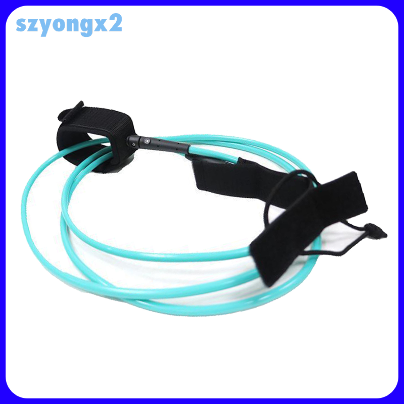 [Szyongx2] 10 Feet Surfing Ankle Leash Stand Up Board Leg Rope Leg Wrists Tether Cord