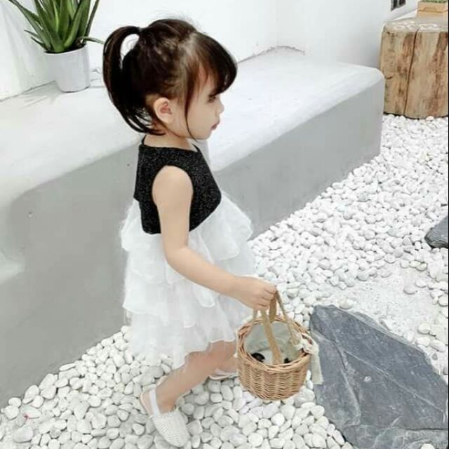 Váy liền 3 tầng