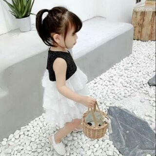 Váy liền 3 tầng