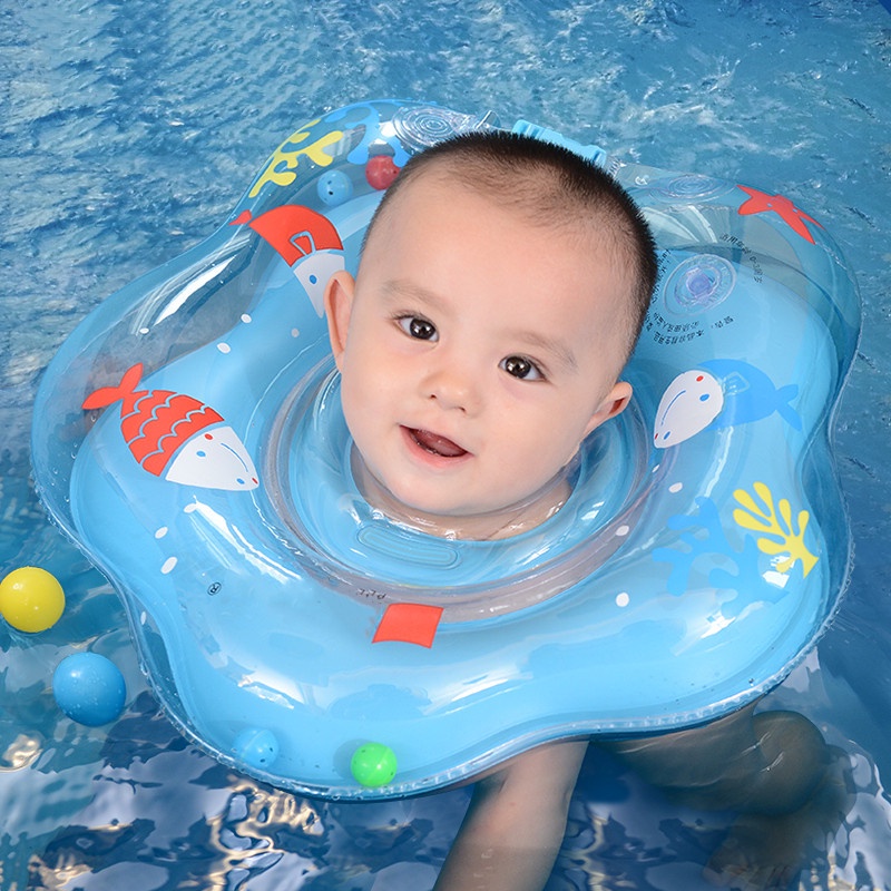 Phao bơi ĐỠ CỔ có khóa chốt an toàn cho bé