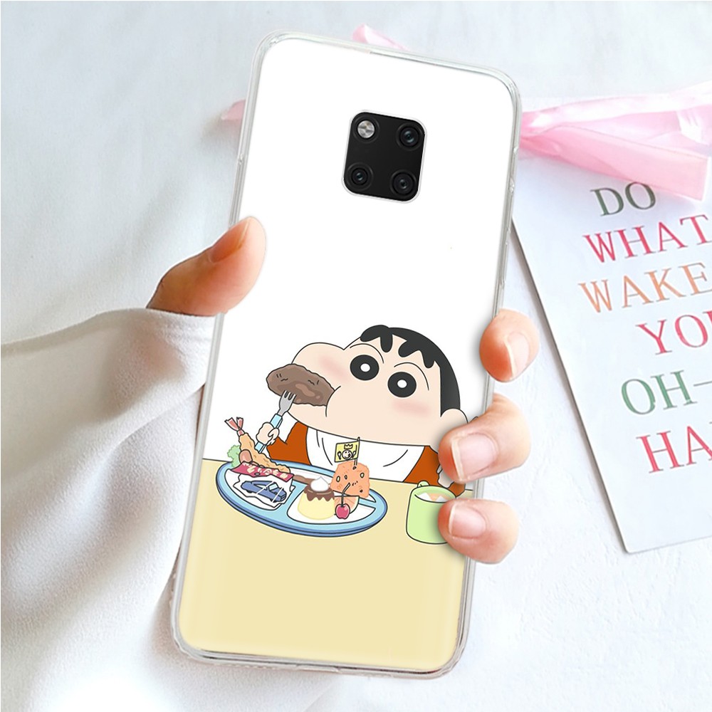 SHINCHAN Ốp Lưng Trong Suốt Hình Shin Bút Chì Dễ Thương Cho Iphone 8 7 6 6s 5 5s Se 5c 4s 4