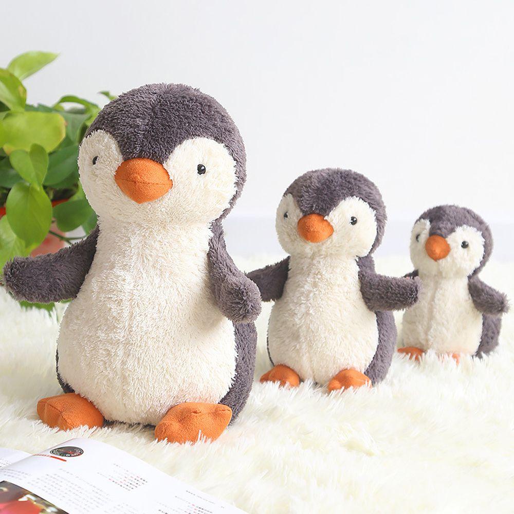 LILYES Thú Nhồi Bông Hình Chim Cánh Cụt 16 / 20 / 30cm Trang Trí Phòng Bé
