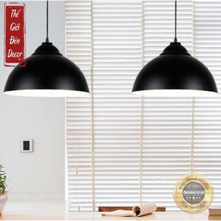 Đèn trang trí T073 ,chao đèn thả lắp bóng công suất lớn cho salon,nail 40cm