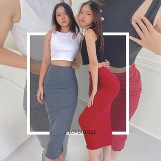 Chân váy ôm dáng dài thiết kế đẹp Victoria Midi Skirt LOVEKIUTEE