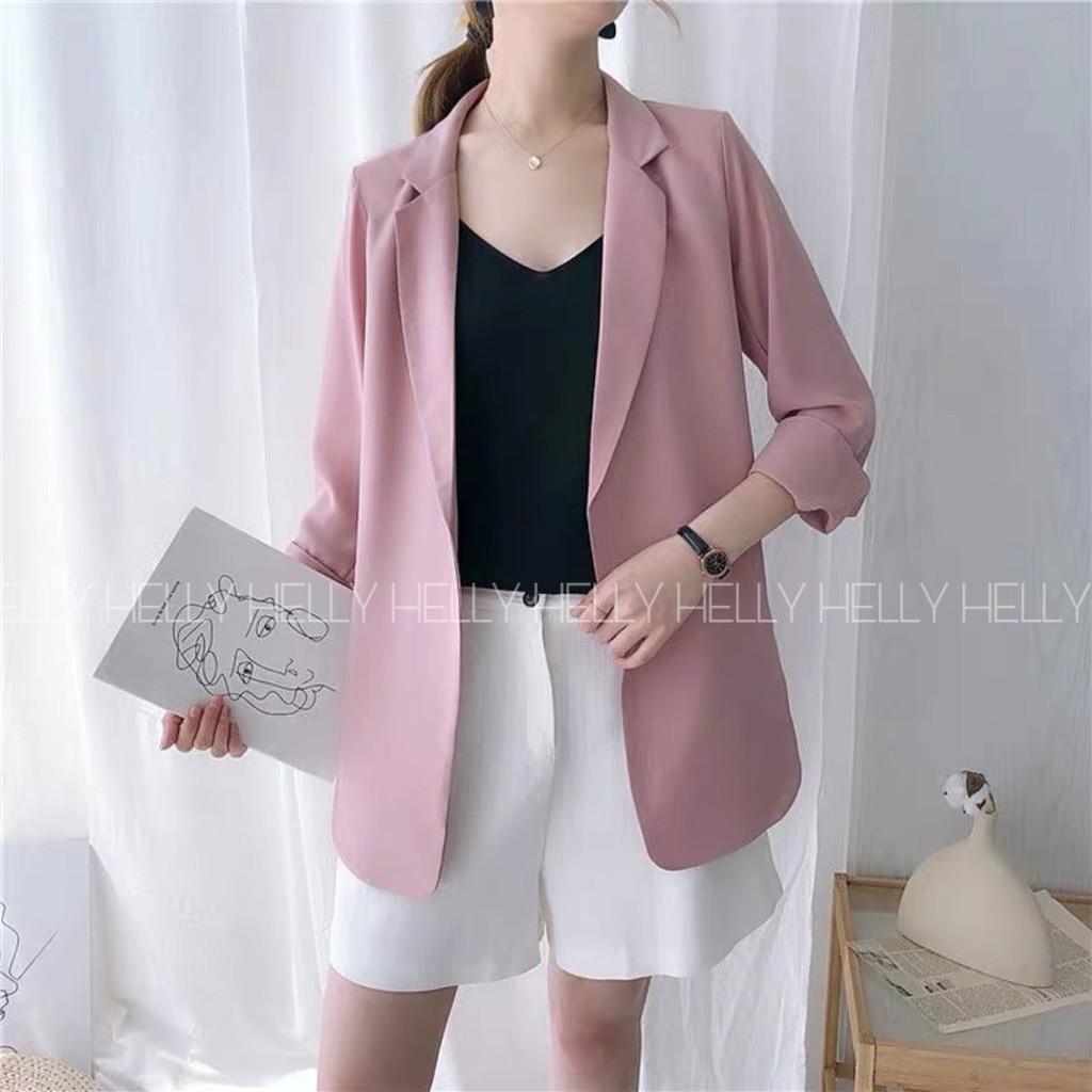 Blazer 1 lớp | Helly Shop | BigBuy360 - bigbuy360.vn
