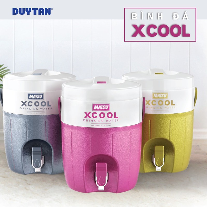 Bình Đá Giữ Nhiệt Xcool 7 Lít nhựa Duy Tân 23.5 x 22 x 29 cm -BÌNH ĐÁ GIỮ NHIỆT