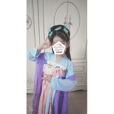 Cổ trang cách tân bé gái, có cỡ người lớn, hàng có sẵn