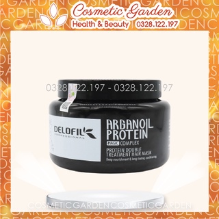 Hấp Ủ Tóc Phục Hồi Chuyên Sâu Delofil Arganoil Protein 500ML