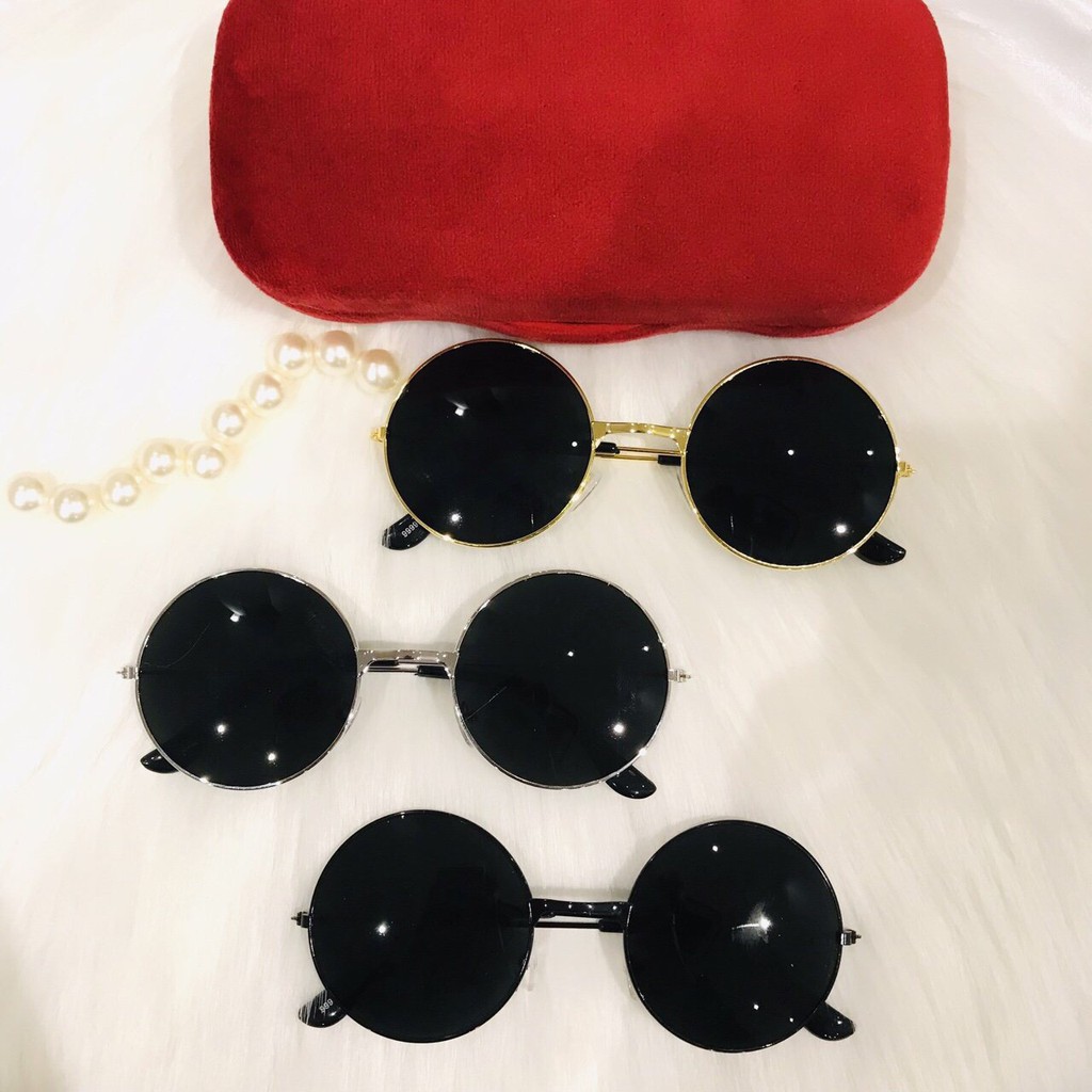 Mắt kính râm unisex thầy bói phong cáchFREESHIPkính mát nữ ulzzang sang chảnh AH172