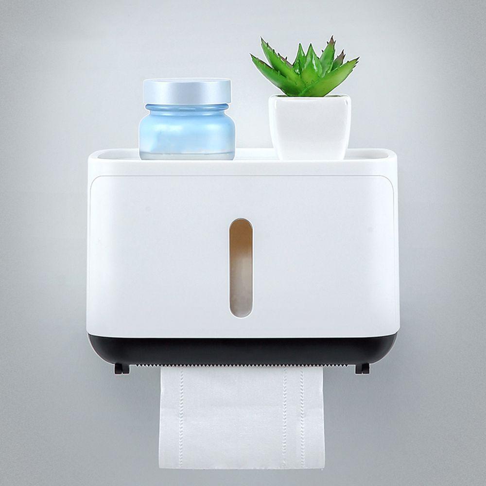 YOLA Giá Đỡ Cuộn Giấy Vệ Sinh Gắn Tường Đa Năng Chống Nước Không Cần Đục Lỗ