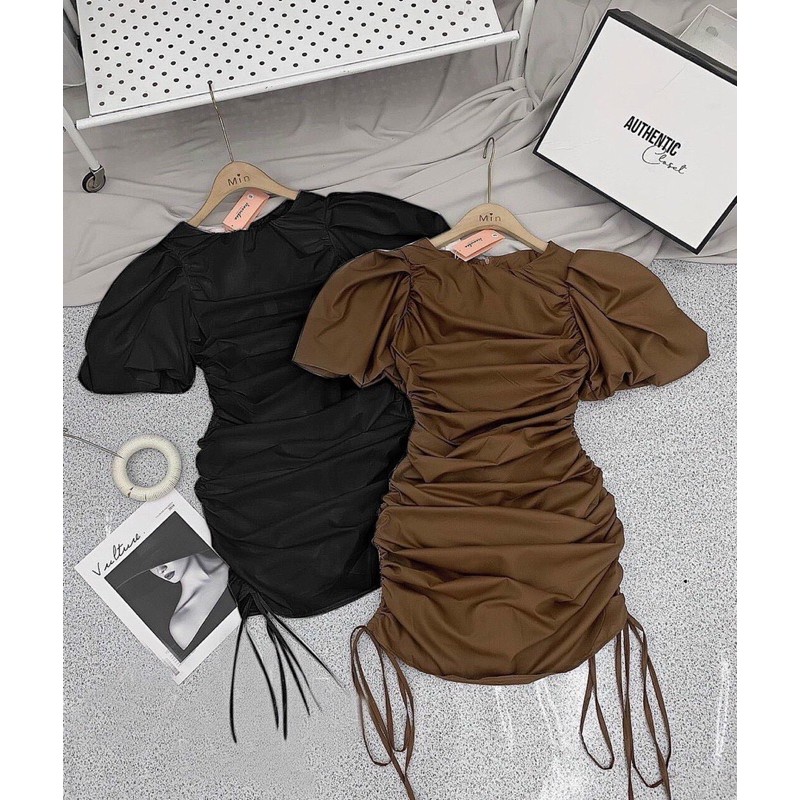 [Mã SKAMA06 giảm 8% tối đa 50K đơn 250K] Đầm tay bí rút eo #bigsize 60kg đến 90kg | BigBuy360 - bigbuy360.vn