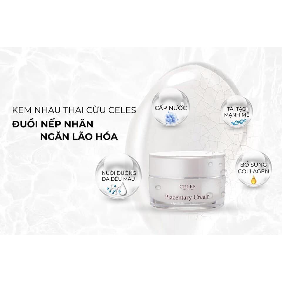 KEM DƯỠNG TRẮNG DA CELES PLACENTARY CREAM