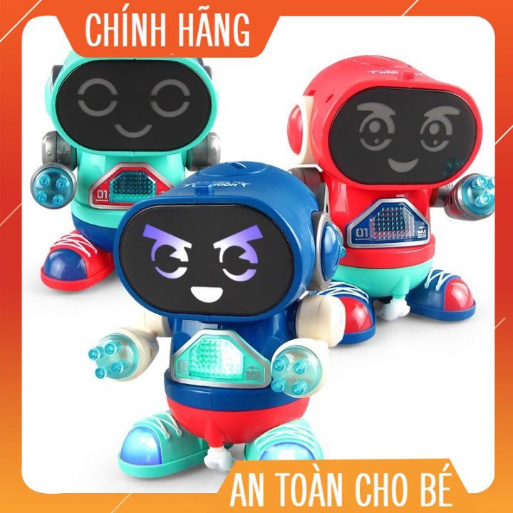 Đồ chơi Robot ironman phát nhạc nhảy Dance cho bé trai và gái