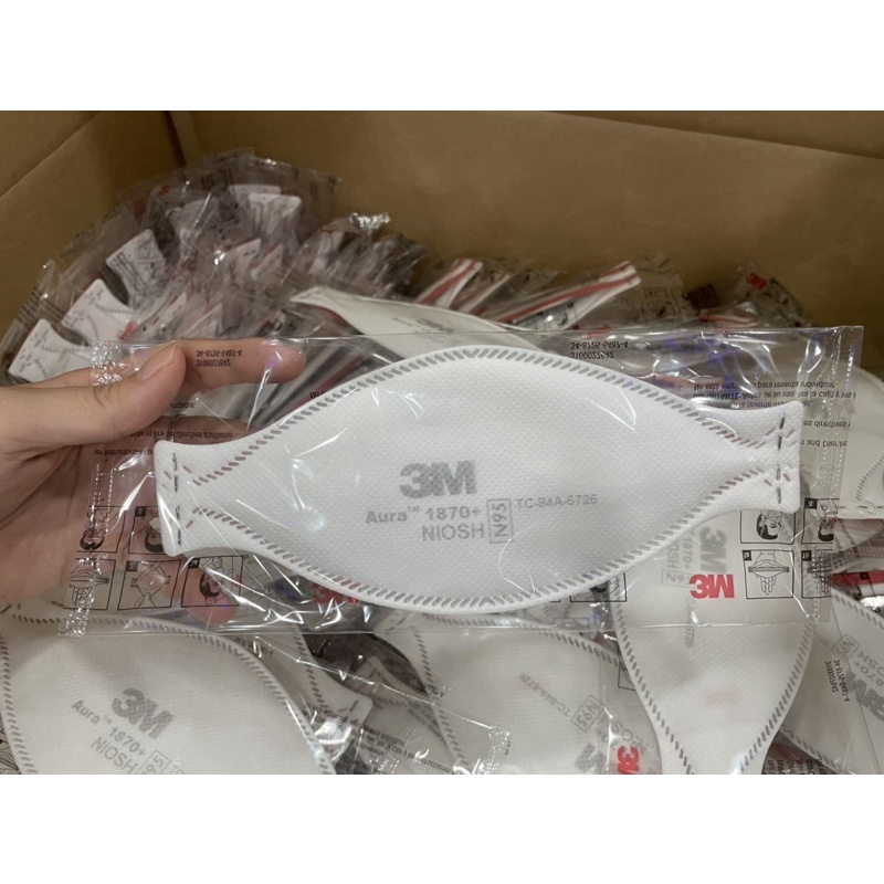 Combo 10 chiếc khẩu trang 3M chính hãng 1870+