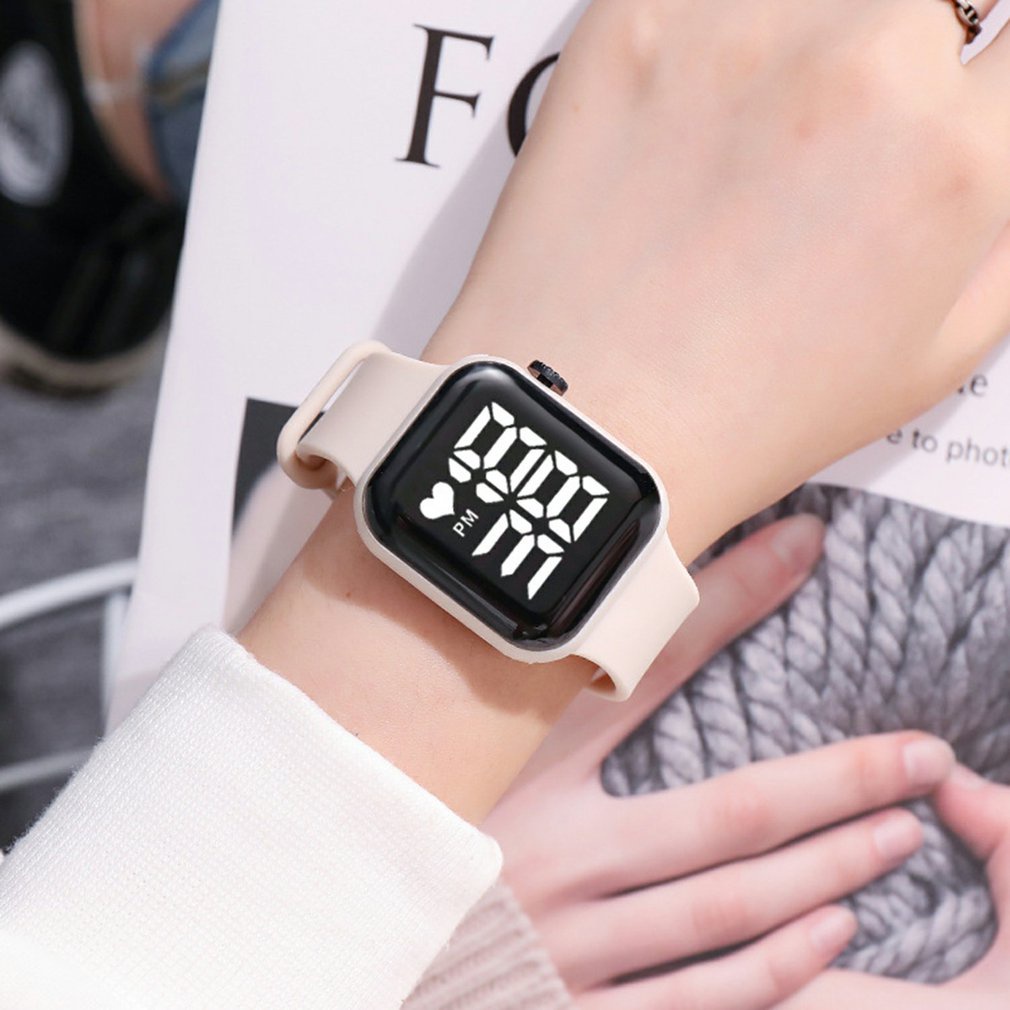 Đồng Hồ Nam Không Thấm Nước Led Kỹ Thuật Số đồng Hồ điện Tử Nữ Giải Trí Sinh Viên Thể Thao đơn Giản