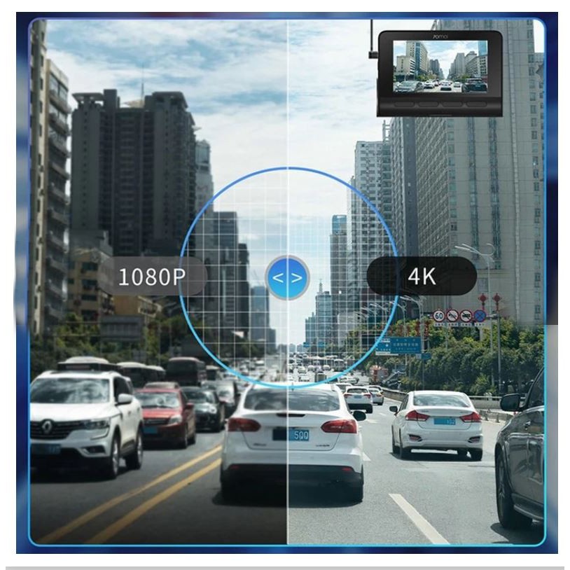 Camera hành trình Xiaomi A800S, ghi trước sau - 4K - Wifi. | BigBuy360 - bigbuy360.vn