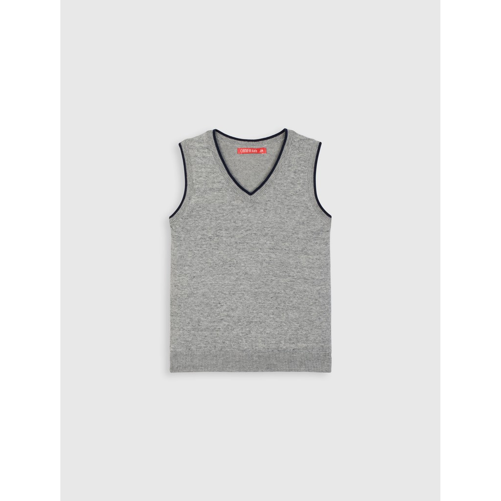 [Mã WABRMINI2 giảm 10% tối đa 50k đơn 250k] Áo len ghi lê bé trai 2TE18W004 Canifa