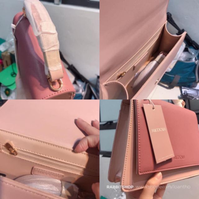 - MICOAH - Túi Đeo Chéo Nắp Vuông Micocah hot nhất 2020