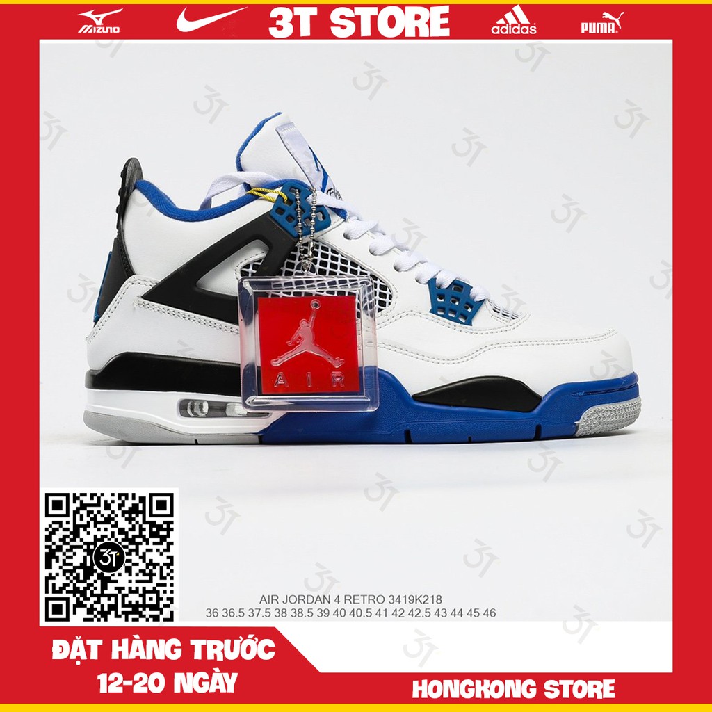 GIÀY SNEAKER MÃ SẢN PHẨM_NIKE Air Jordan 4 Retro "black Cat" NHIỀU MÀU PHONG CÁCH FULLBOX + FREESHIP KHI MUA 2 SẢN PHẨM