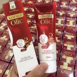 Kem tan mỡ olic quế