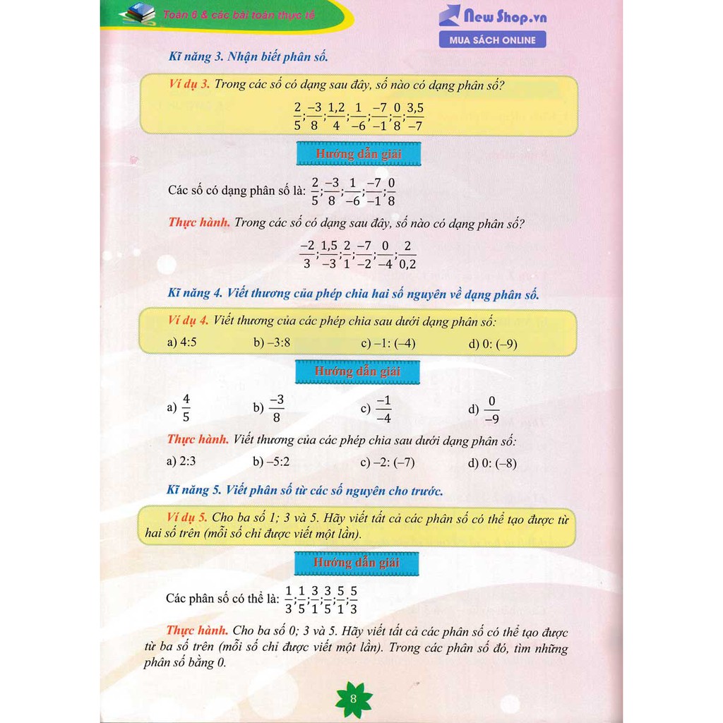 Sách - Toán Và Các Bài Toán Thực Tế 6 Tập 2