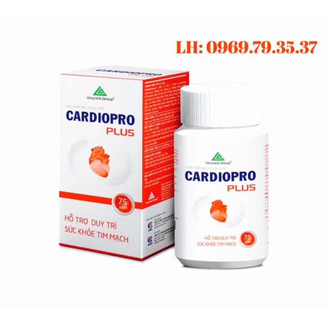 Tim, Hỗ trợ tim mạch và huyết áp - cardiopro Plus IMC