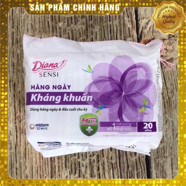 BVS Diana sensi hàng ngày kháng khuẩn 20 miếng