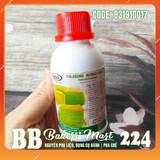 Hương mùi lá dứa có màu bico - chai 100gr