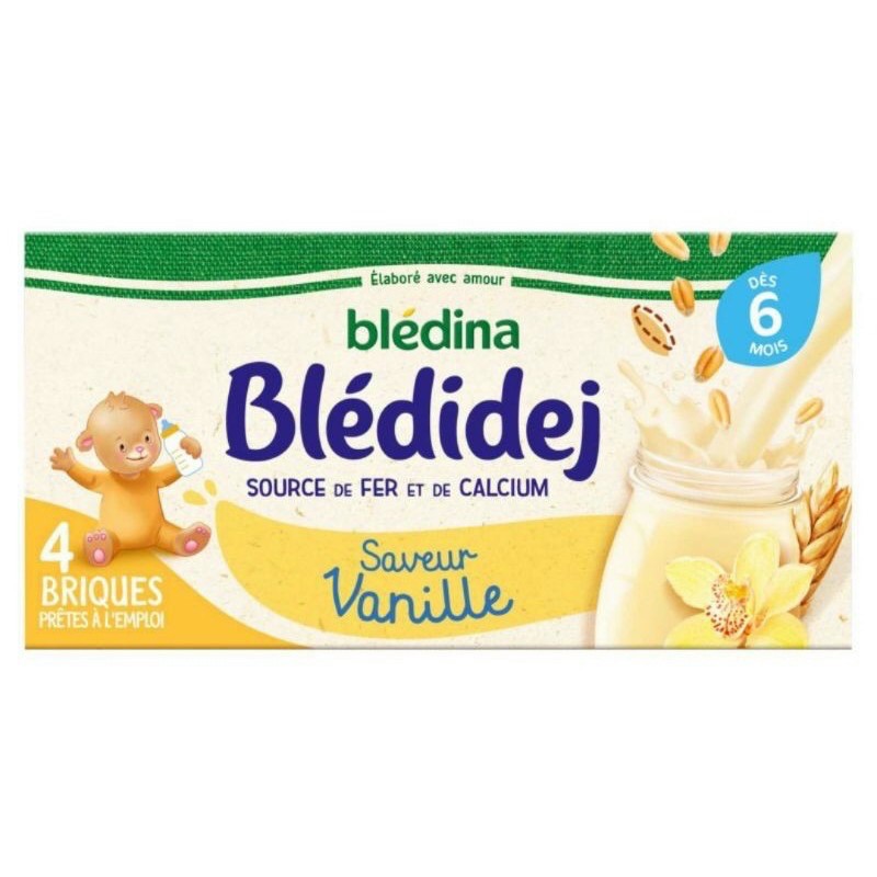 [11-12/2021] Sữa nước Bledina cho bé 6/9/12m+ vỉ 240ml x 4 hộp (Pháp)