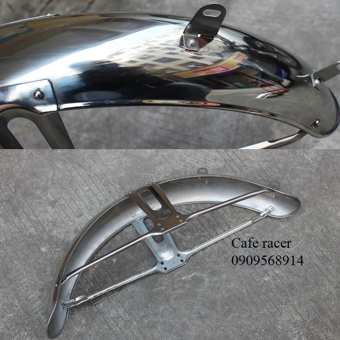 Chắn bùn CG125 WIn 67 inox hàng đẹp cao cấp