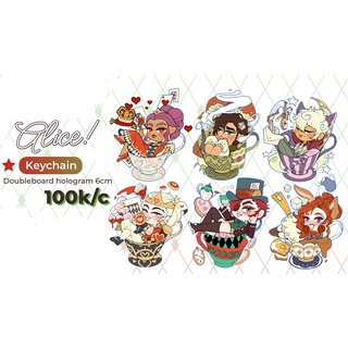 Móc khóa Alice in Wonderland - The Arcana Game