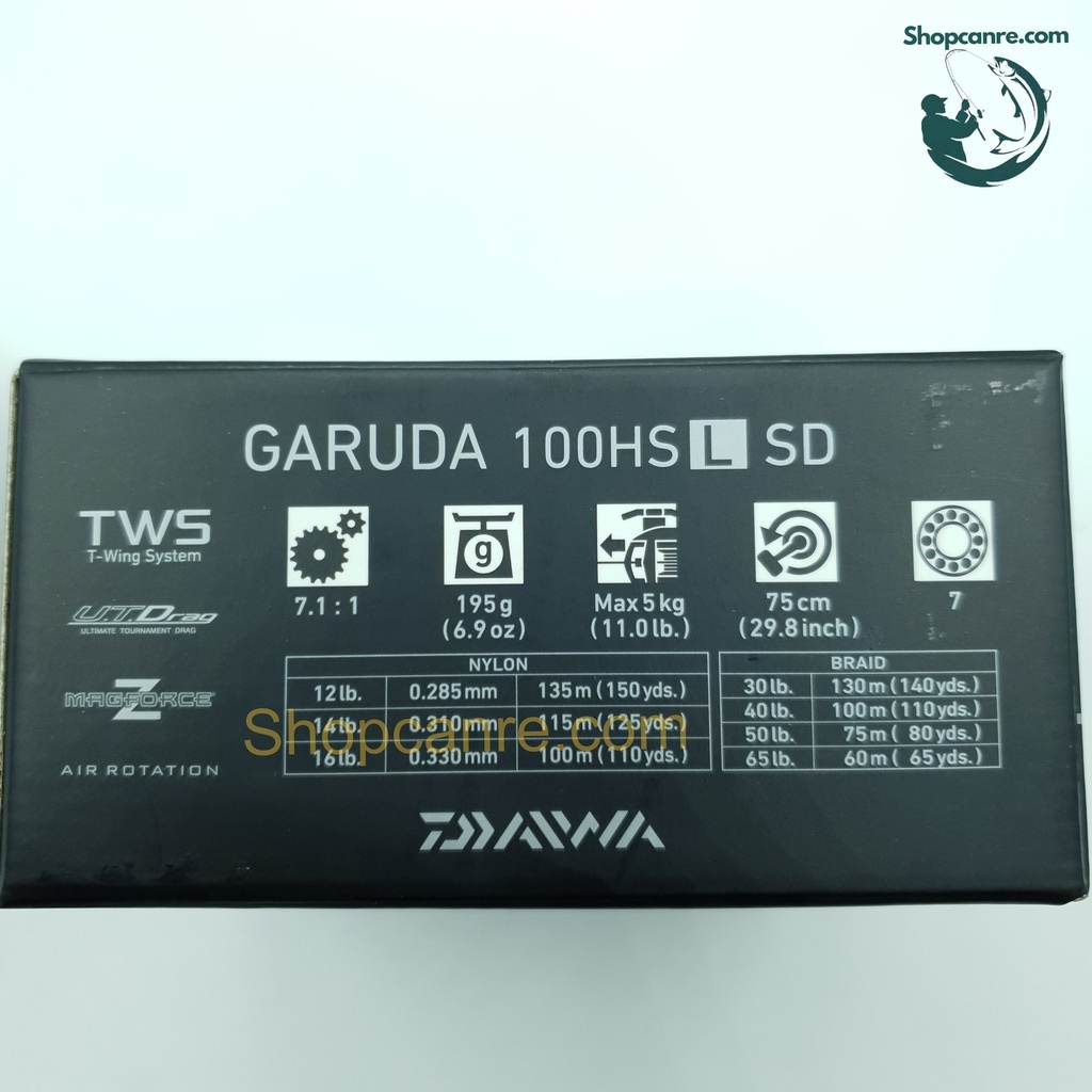 Máy Ngang Daiwa Garuda 100HSL SD (TRÁI)