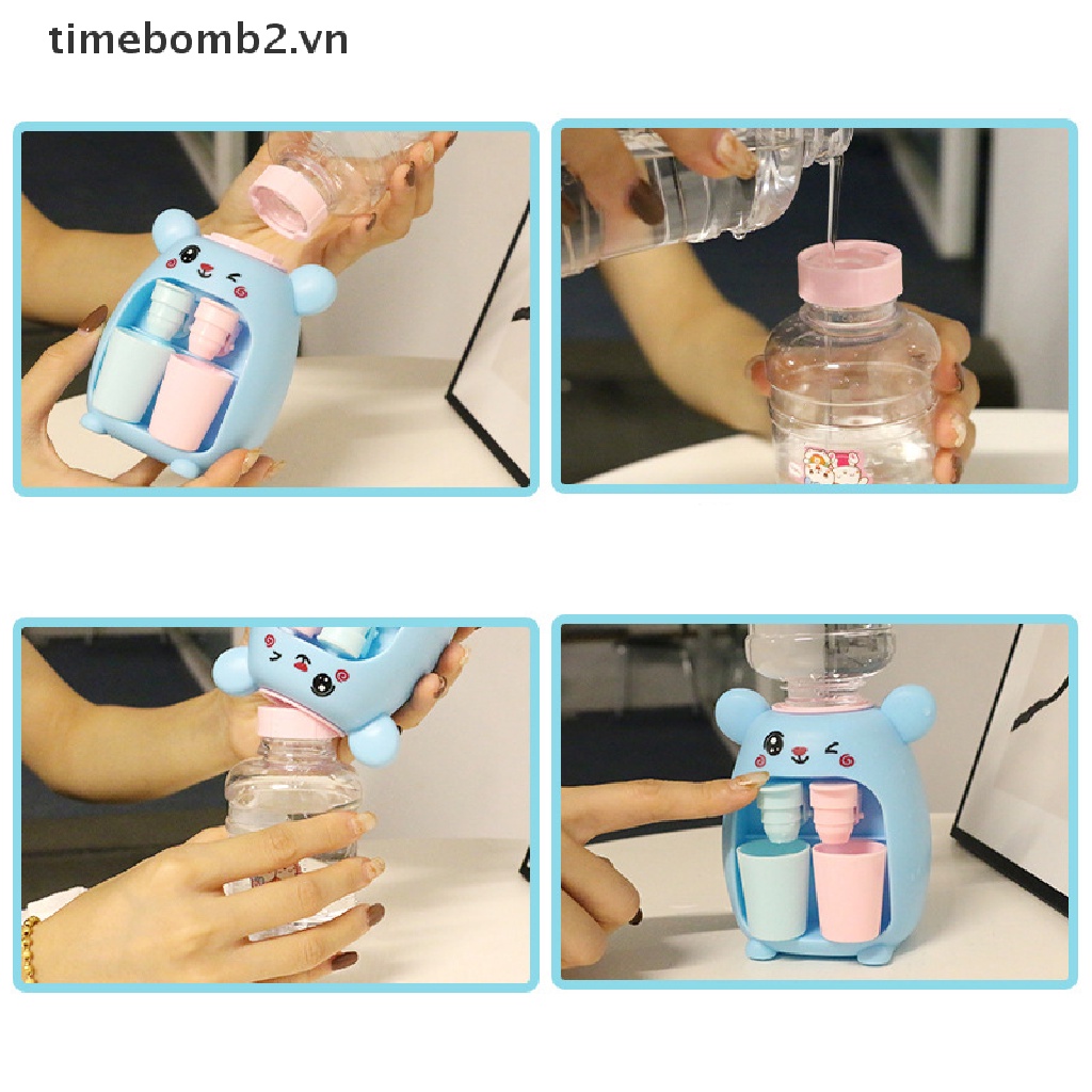 Đồ Chơi Bình Nước Mini Họa Tiết Hoạt Hình Dễ Thương Cho Bé