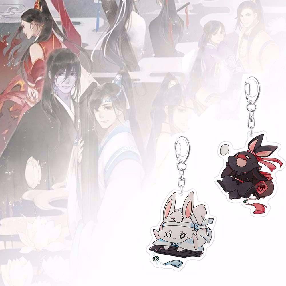 RALPH Mo Dao Zu Shi Móc Chìa Khóa Anime Hai Mặt Bằng Acrylic Wei Wuxian Lan WangJi