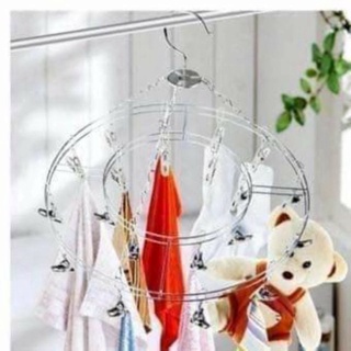 MÓC TRÒN PHƠI ĐỒ INOX