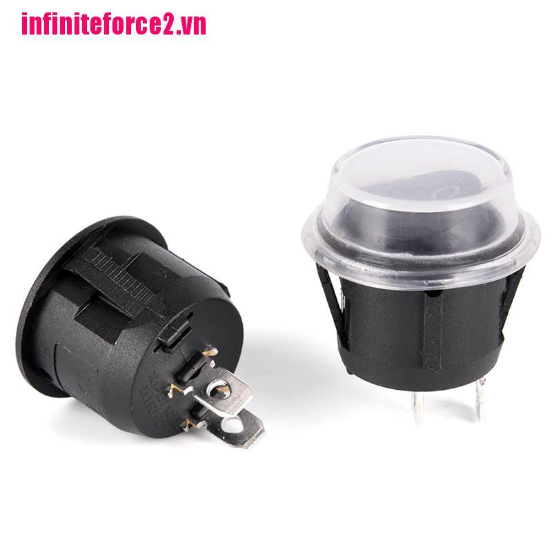 Công Tắc Tròn 2 Chấu Chống Thấm Nước Chuyên Dụng Cho Xe Hơi