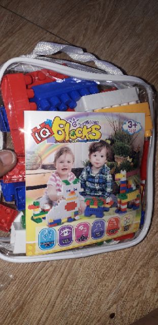 Giỏ lắp ráp Mô hình đa năng Blocks có 60 chi tiết bằng nhựa ABS 369_72