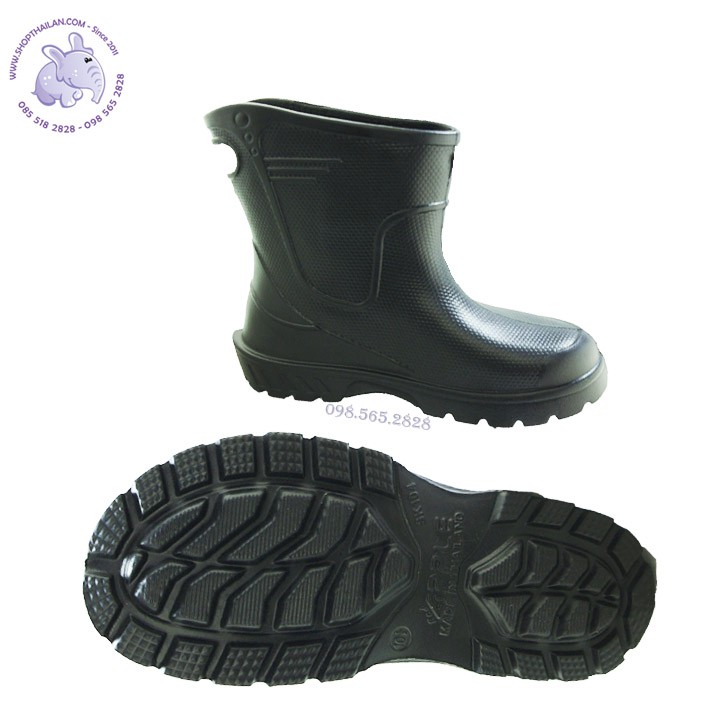 Ủng nhựa Thái Lan SK 104, siêu nhẹ, chống trượt nước tốt, thân giày cao 20cm, có size nam nữ.