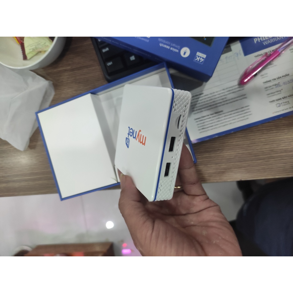 ANDROID BOX MYTV NET 4H RAM 4G, ROM 32G, ANDROID 10, BLUETOOTH CHÍNH HÃNG