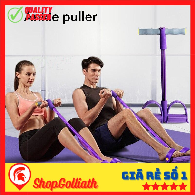 Dụng Cụ Tập Gym, Tập Cơ Bụng Tại Nhà, Kéo Tay Tummy Trimmer Dây Cao Su