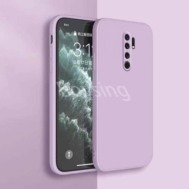 Ốp Điện Thoại Silicon Dẻo Vuông Cho Redmi 9 9A 10A 10X Pro